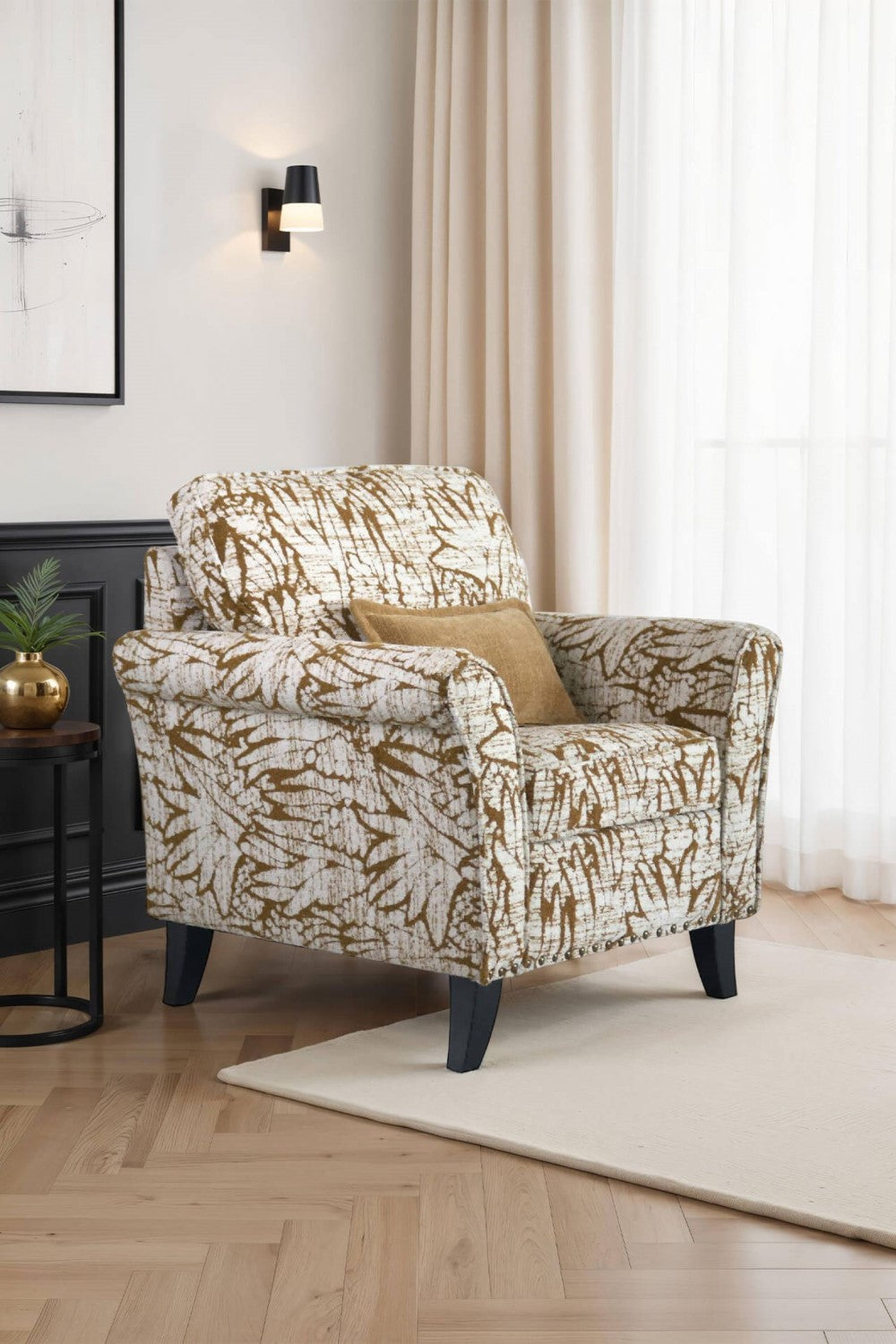 Pippa Accent Chair Mustard (Nett)