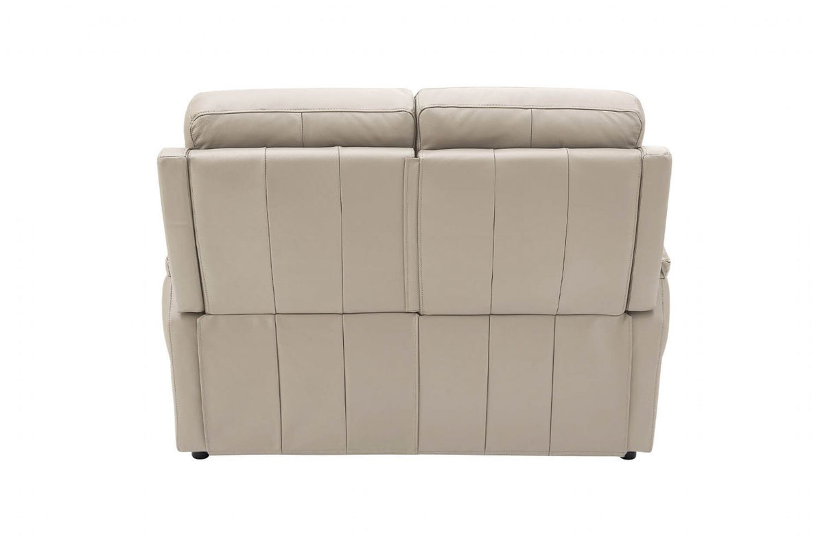Cashmere Leather Upholstered 2 Seater Sofa