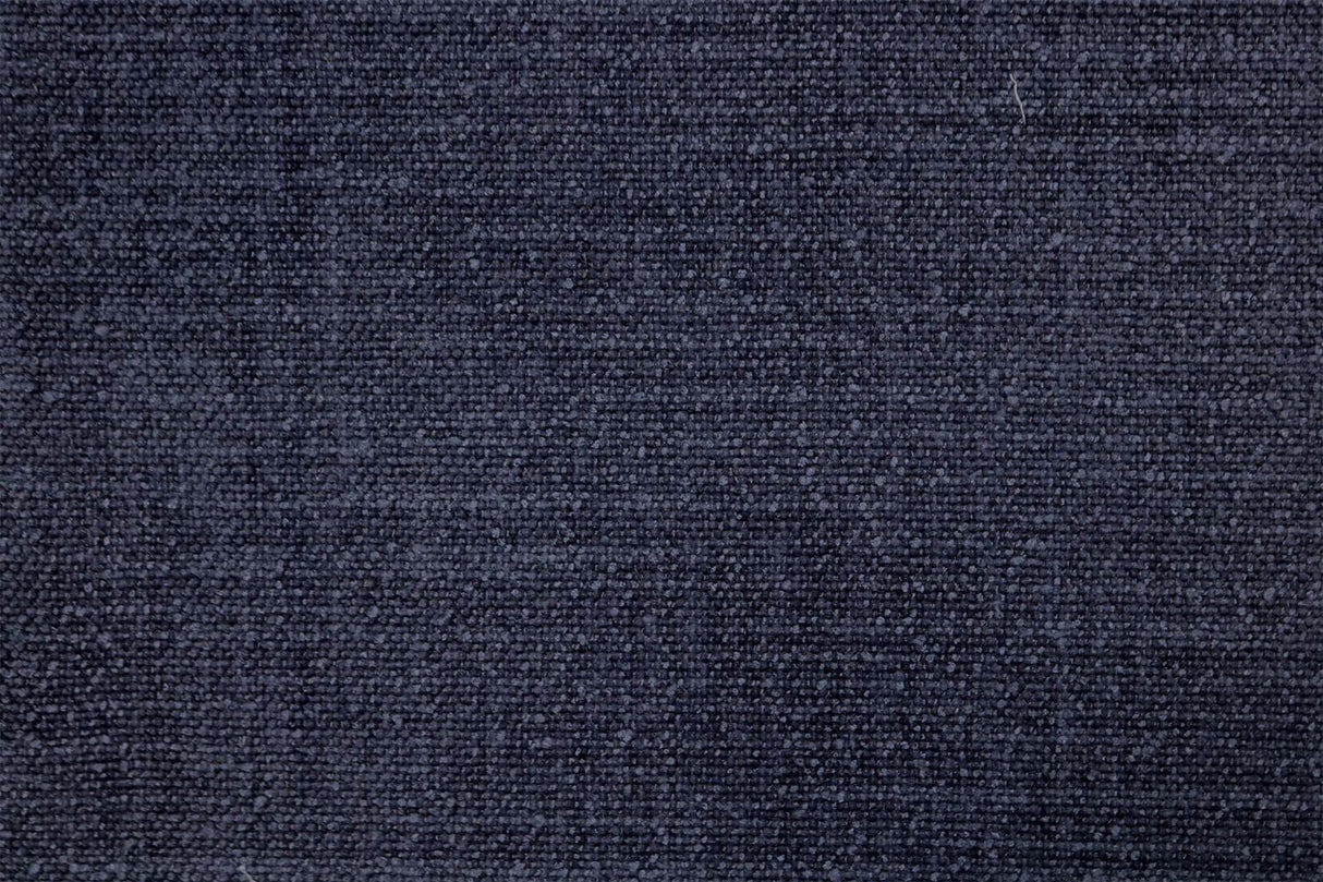 Navy Blue and Silver Patterned Fabric Accent Chair