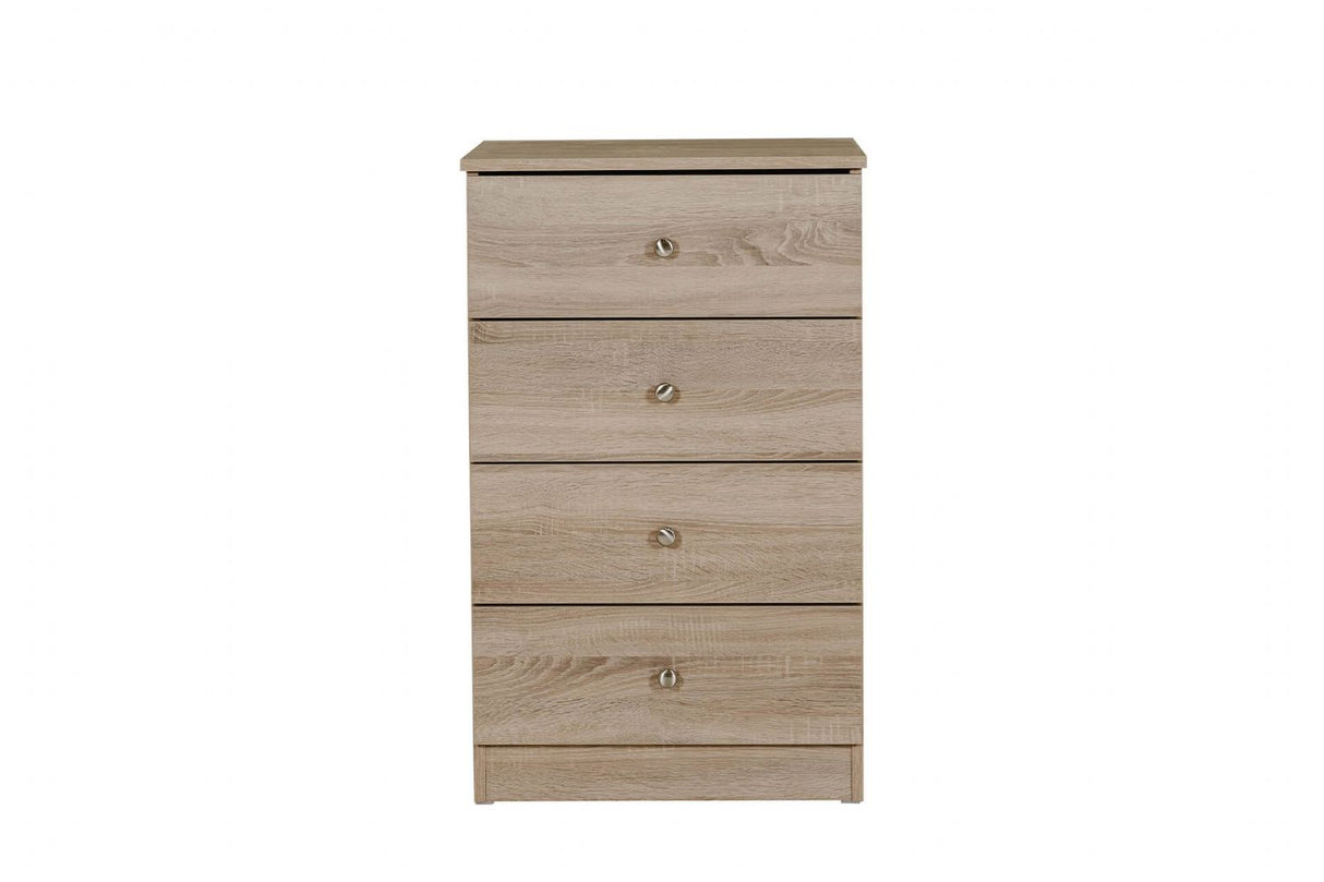 Levi 4 Drawer Chest Oak