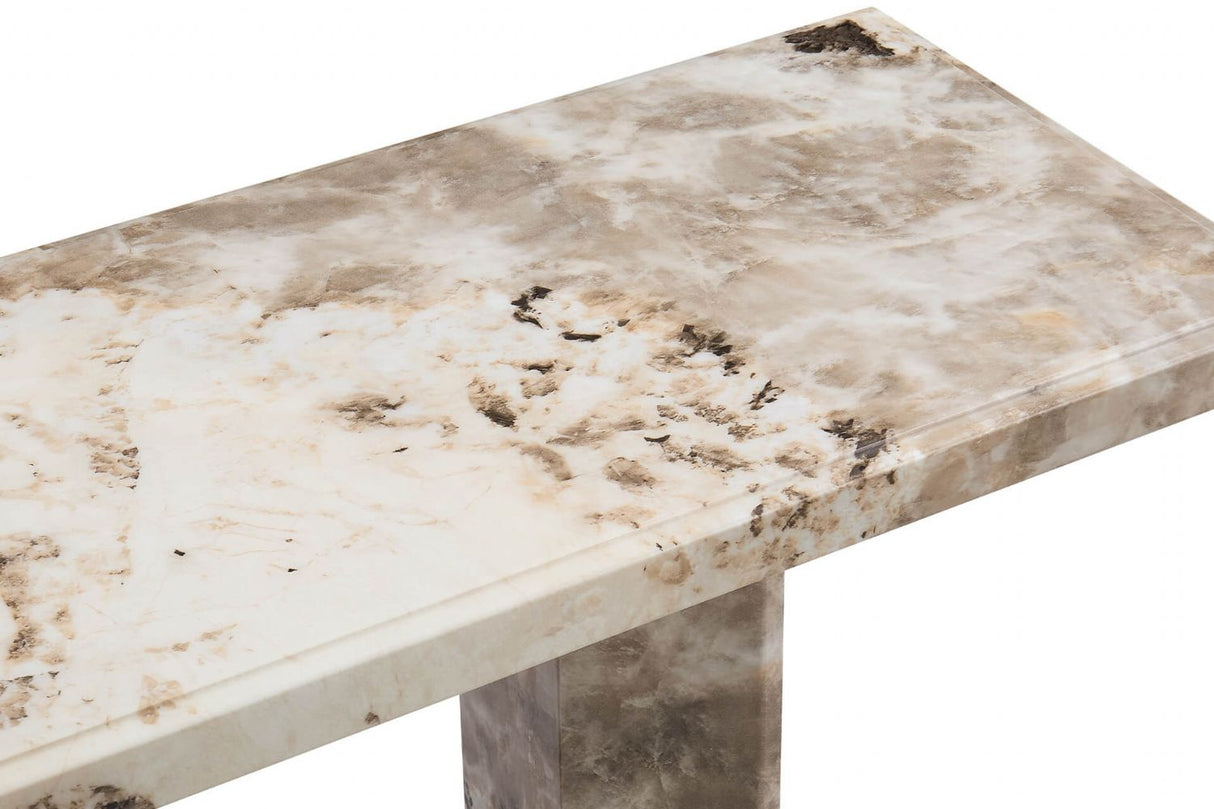 Artemis Console Table Mottled Mocha