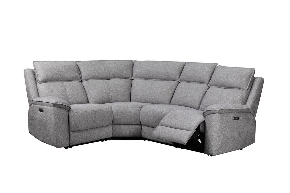 Blaine Corner Group Electric Recliner Greige (Nett)
