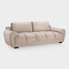 Azzuro Sofa Mocha 3 Seater