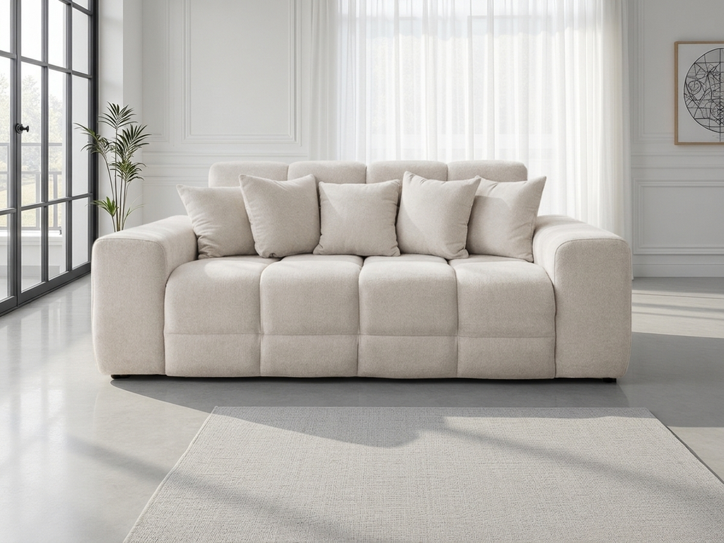 Jacob Sofa Natural 3 Seater
