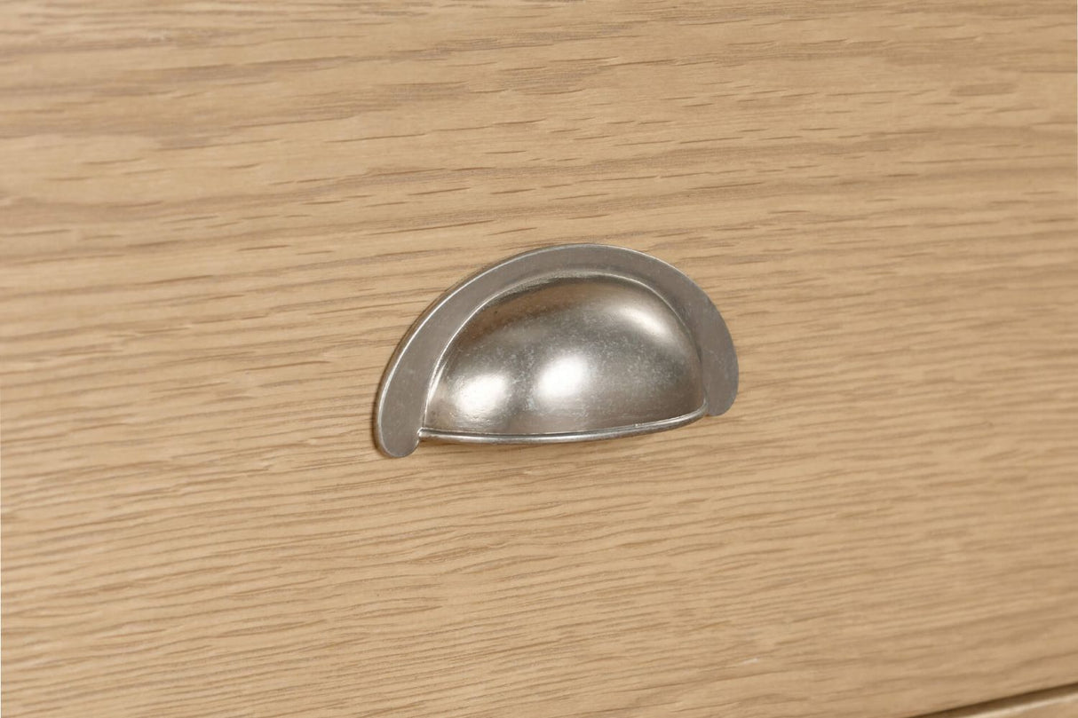 Natural Oak Country Chic 6 Drawer Dressing Chest