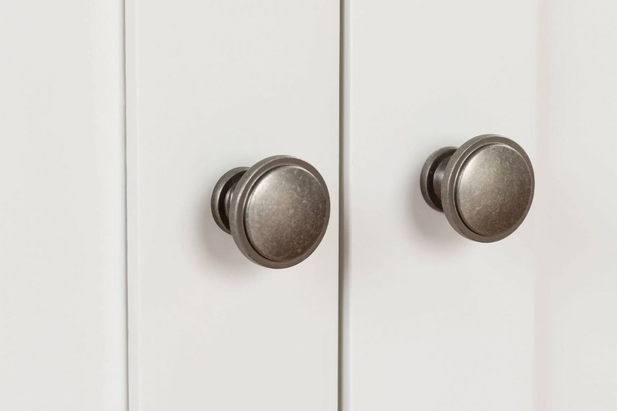 Cashmere Wooden 3 Door 3 Drawer Wide Sideboard Oak Top