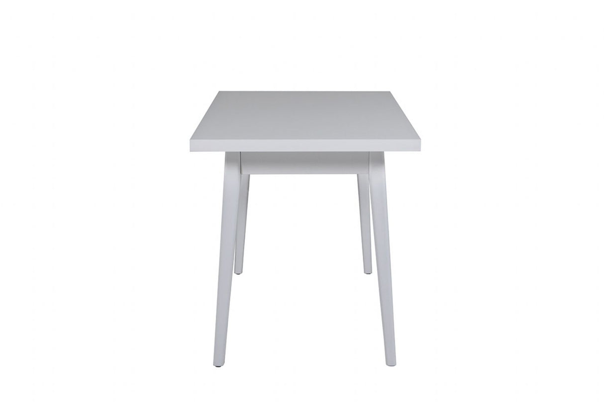 White Rectangular Dining Table