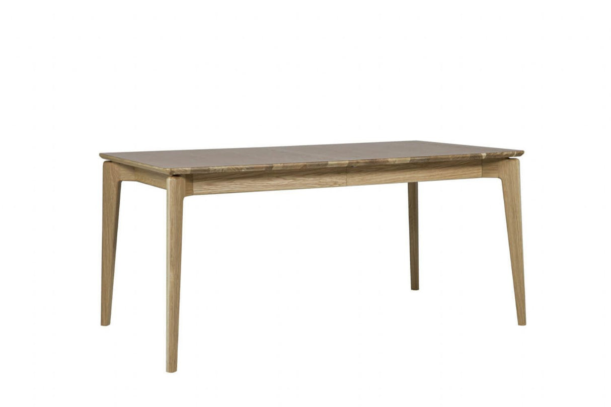 Scandi Natural Oak Extending Dining Table 125 to 165cm