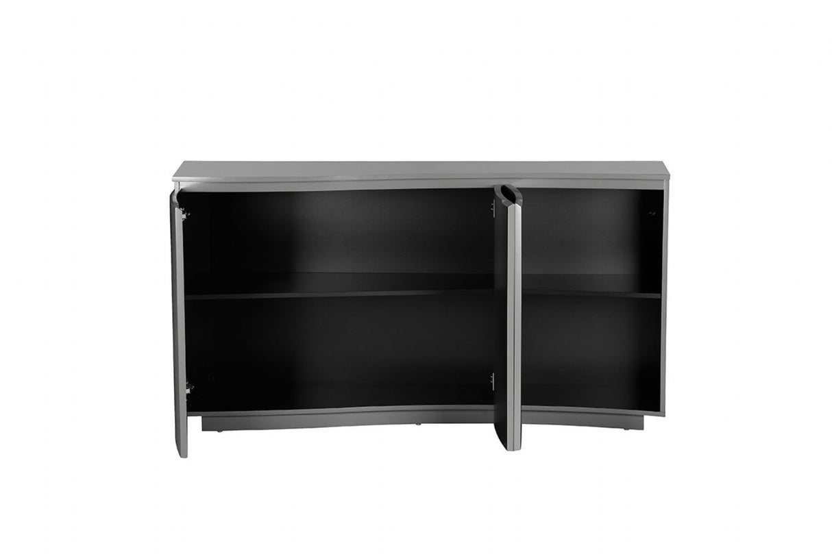 Sideboard Graphite Grey Matt with LED