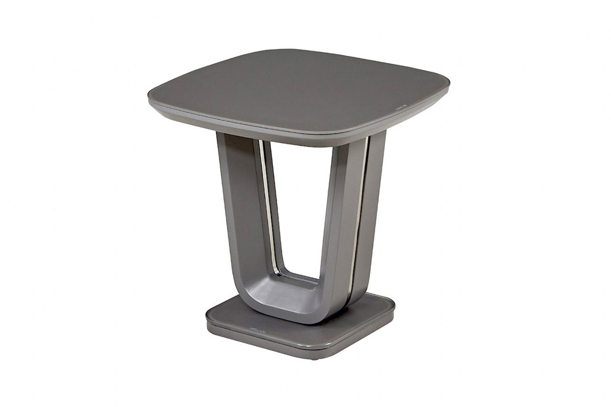 Lamp Table Graphite Grey Matt 500
