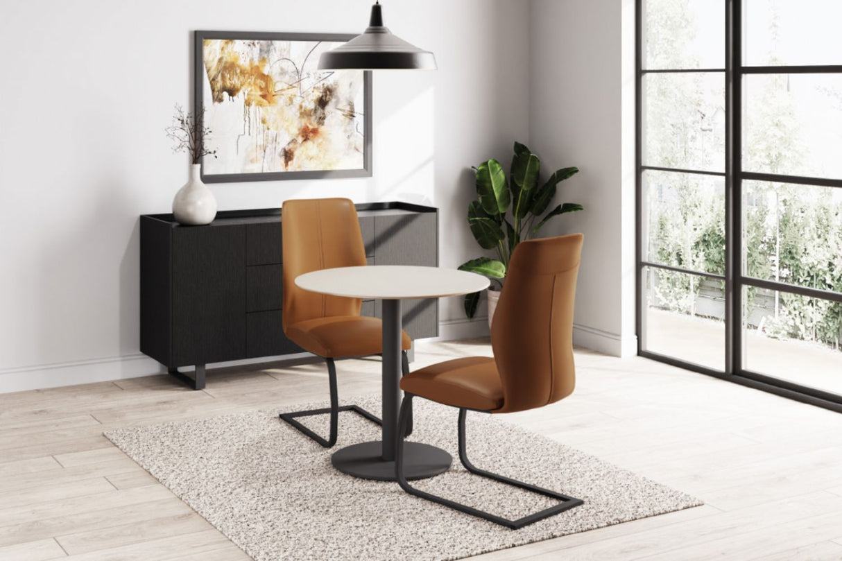 Circular Dining Table 800 Taupe
