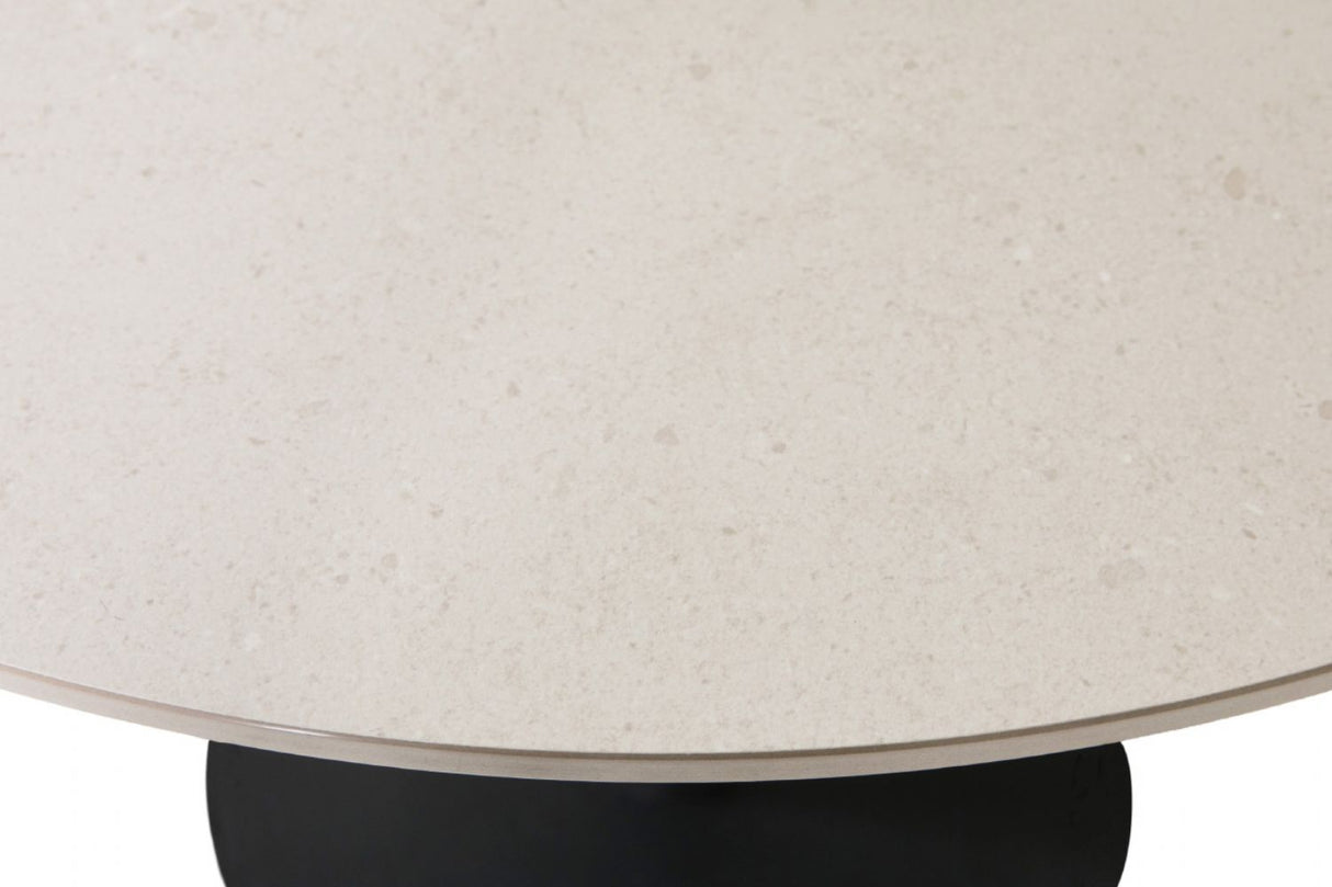 Circular Dining Table 800 Taupe