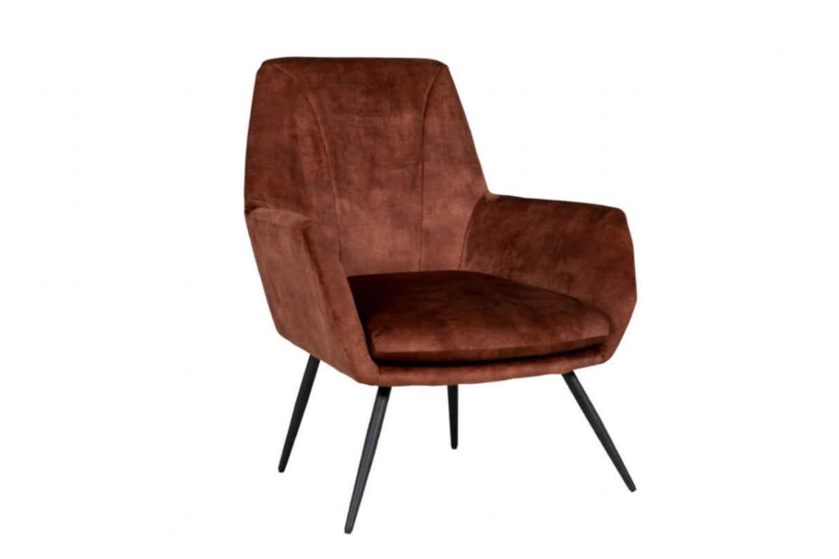Flynn Accent Chair Rust