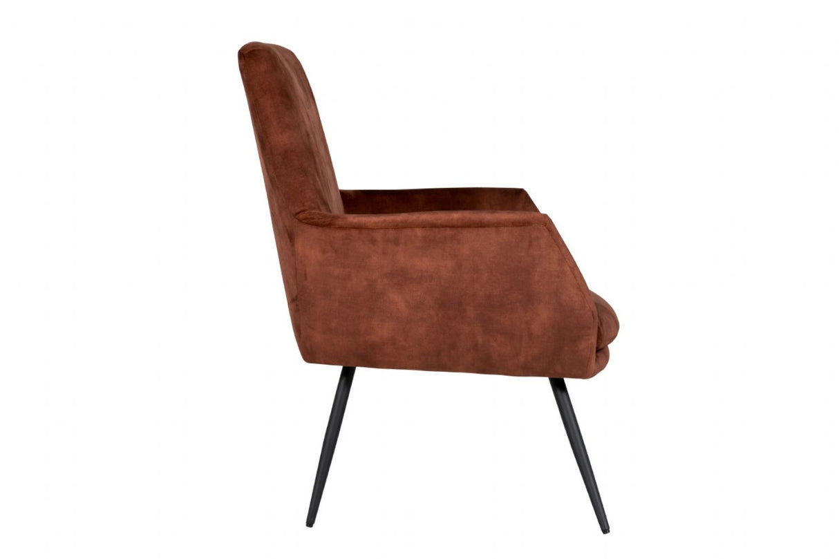 Flynn Accent Chair Rust