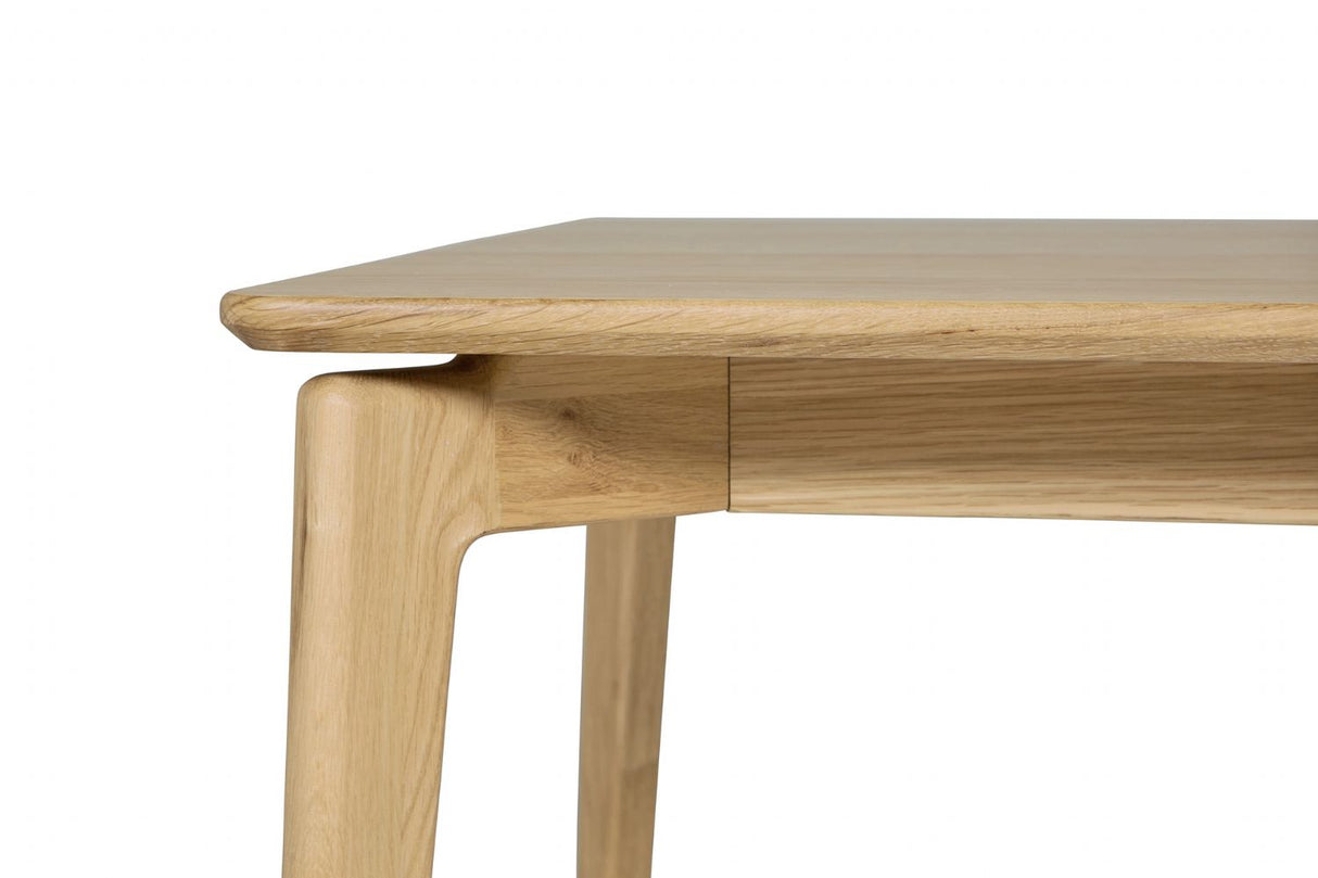 Natural Oak Modern Rectangular Large Coffee Table