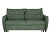 Green Fabric Pull Out Sofa Bed