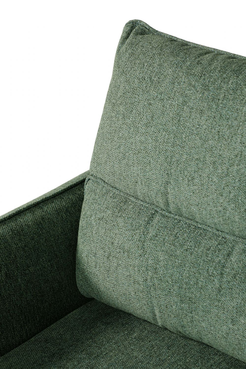 Green Fabric Pull Out Sofa Bed