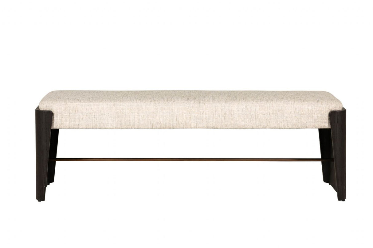 Ebony Wooden Luxurious Design End of Bed Bench