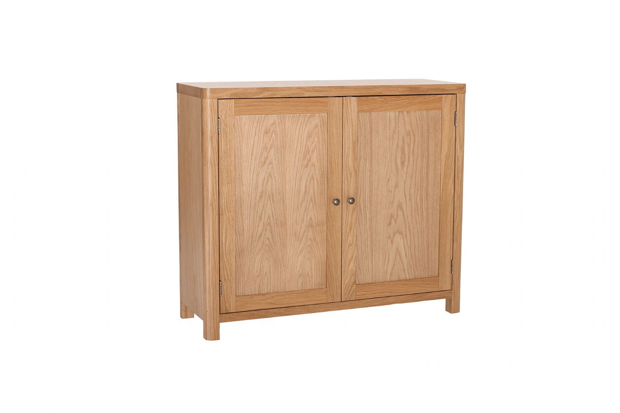 Natural Oak Small 2 Door Sideboard