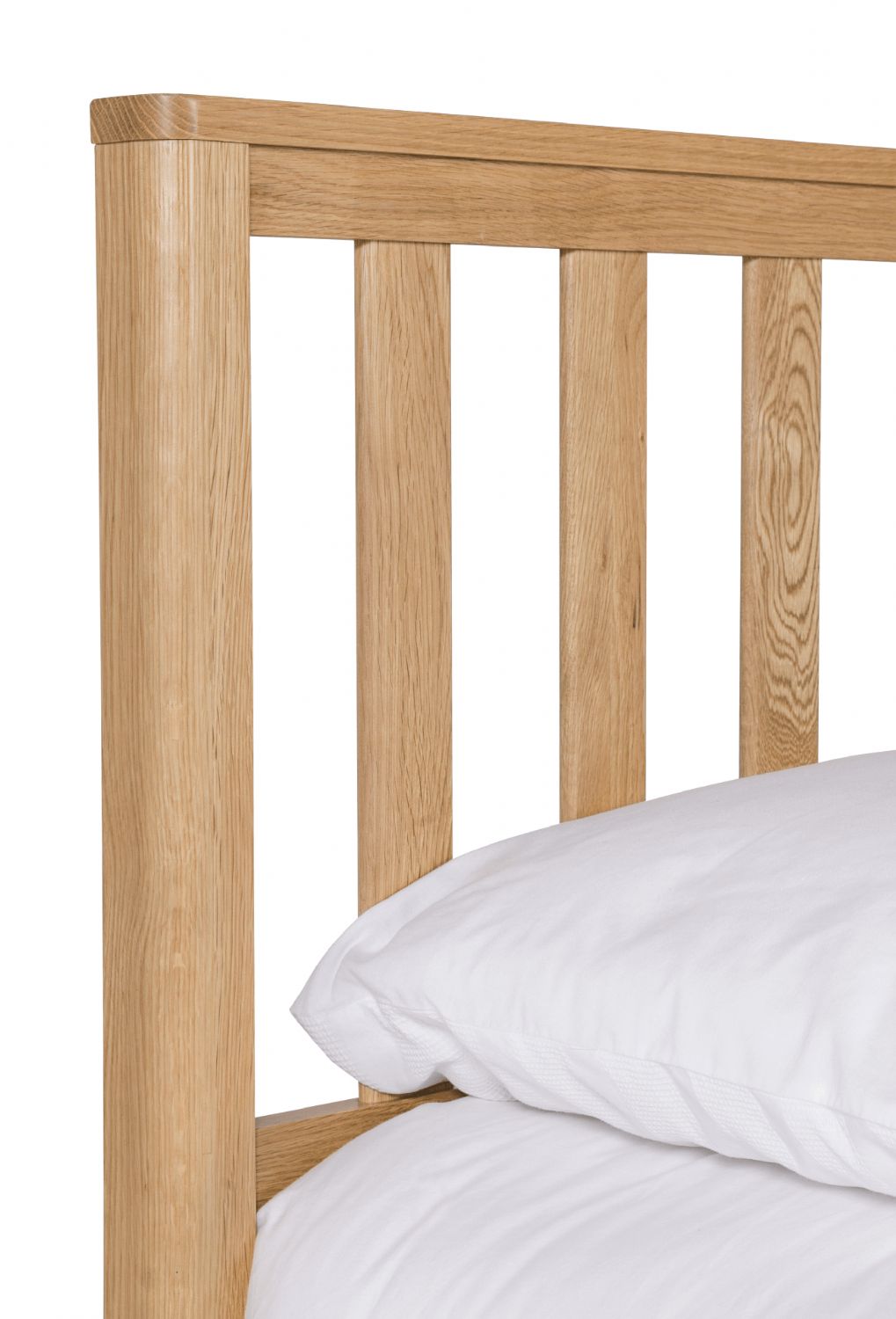Renata 4ft6 Low Footboard Bed Oak Natural