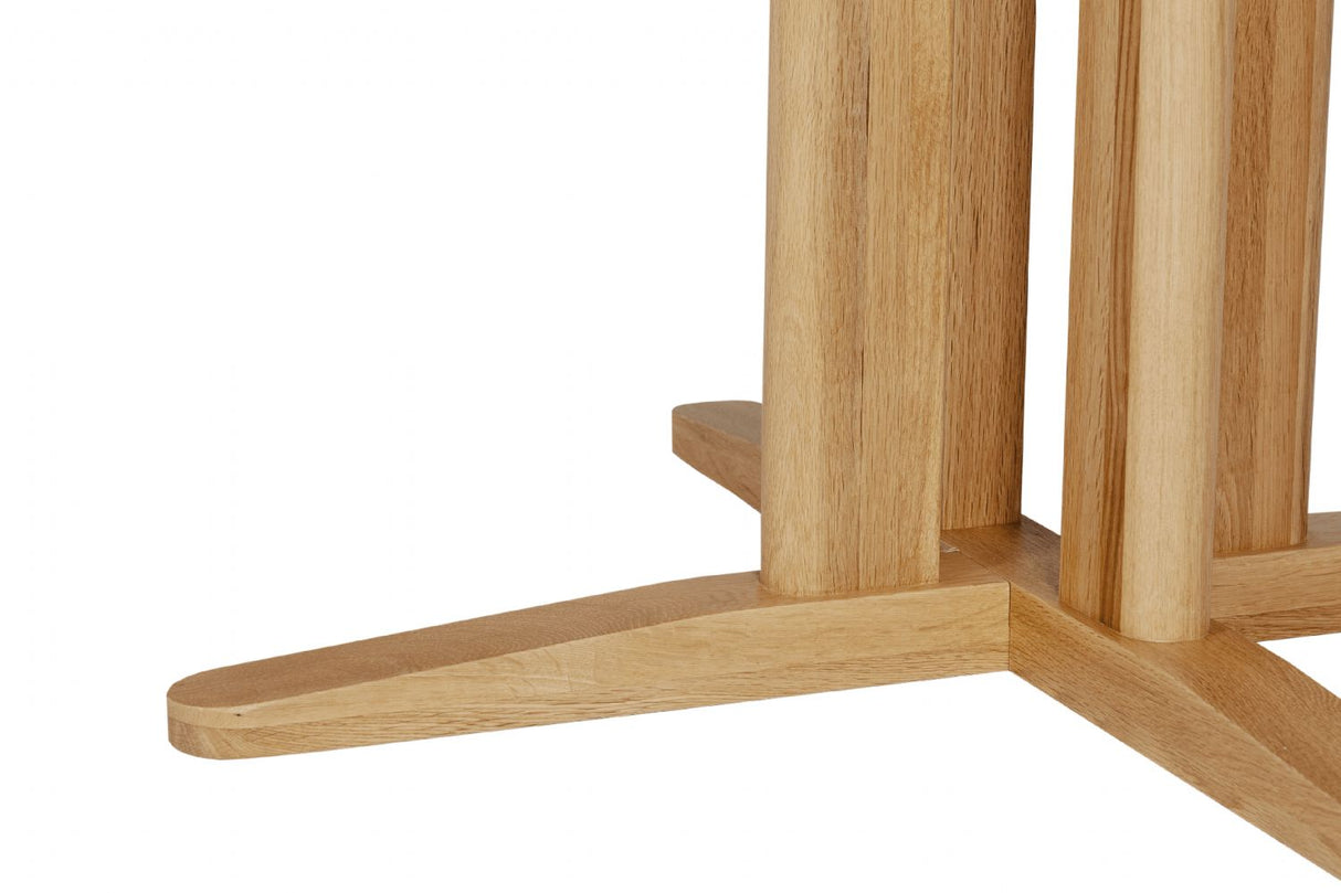 Natural Oak Small Round Dining Table 120cm