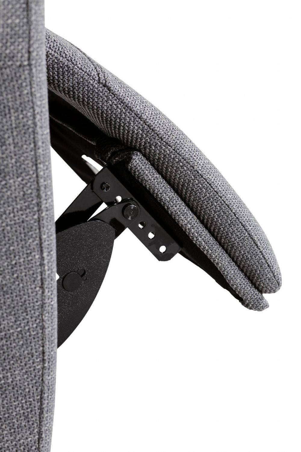 Charcoal Fabric Large Corner Group Electric Recliner Sofa