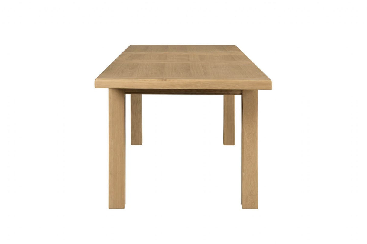 Natural Oak Large Extending Table Dining 140 to 180cm