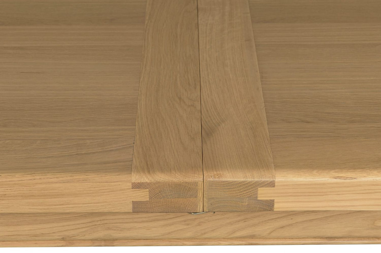 Natural Oak Small Extending Dining Table 120 to 165cm
