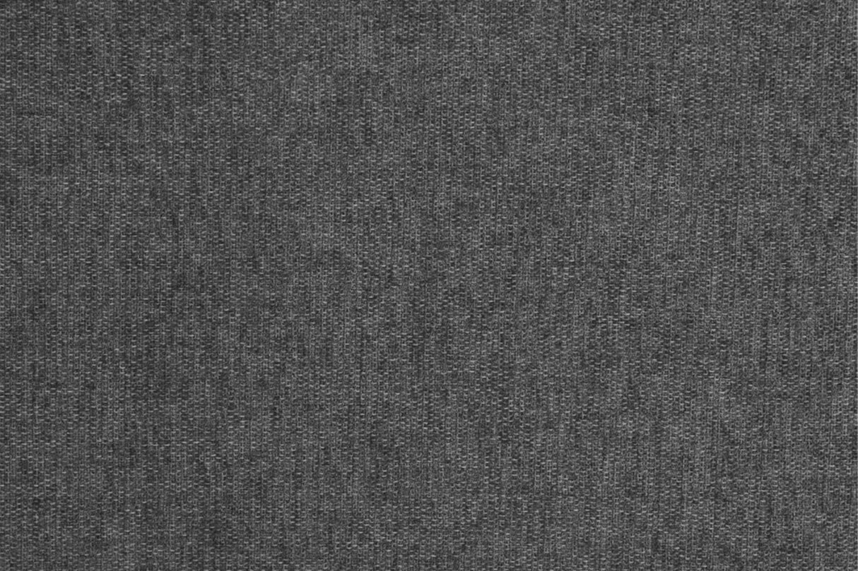 Grey Woven Fabric 2 Seater Standard Button Back Sofa