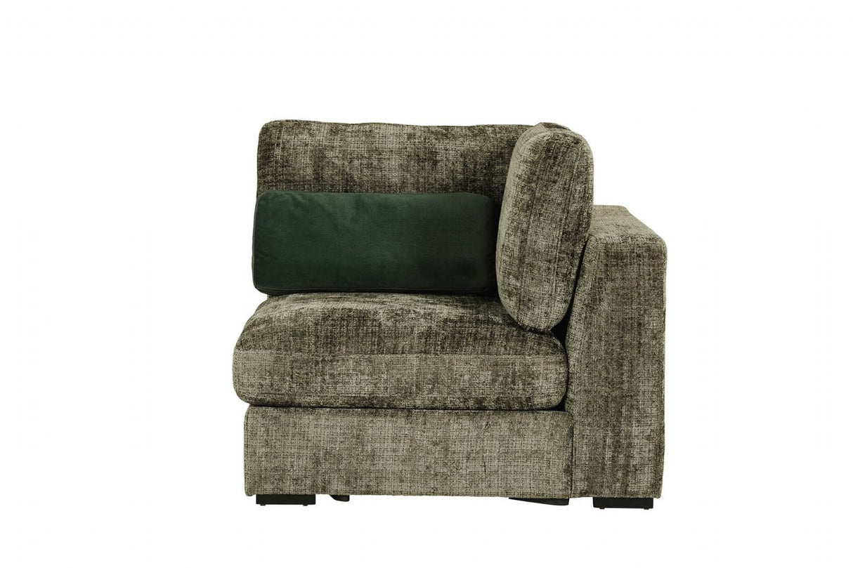 Humphrey Corner Arm Sectional Green