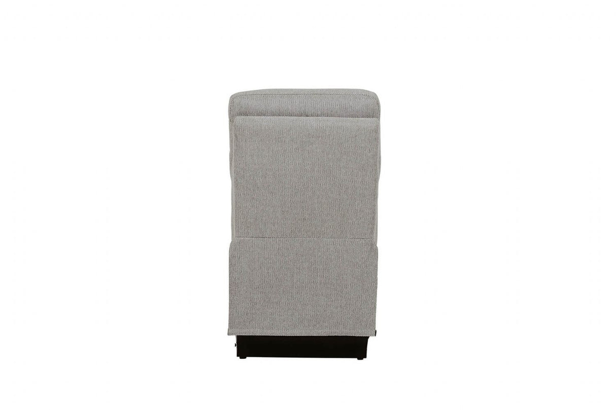 Bowie Armless Sectional Grey