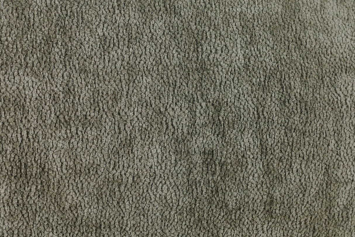 Green Textured Fabric Swivel Accent Chair