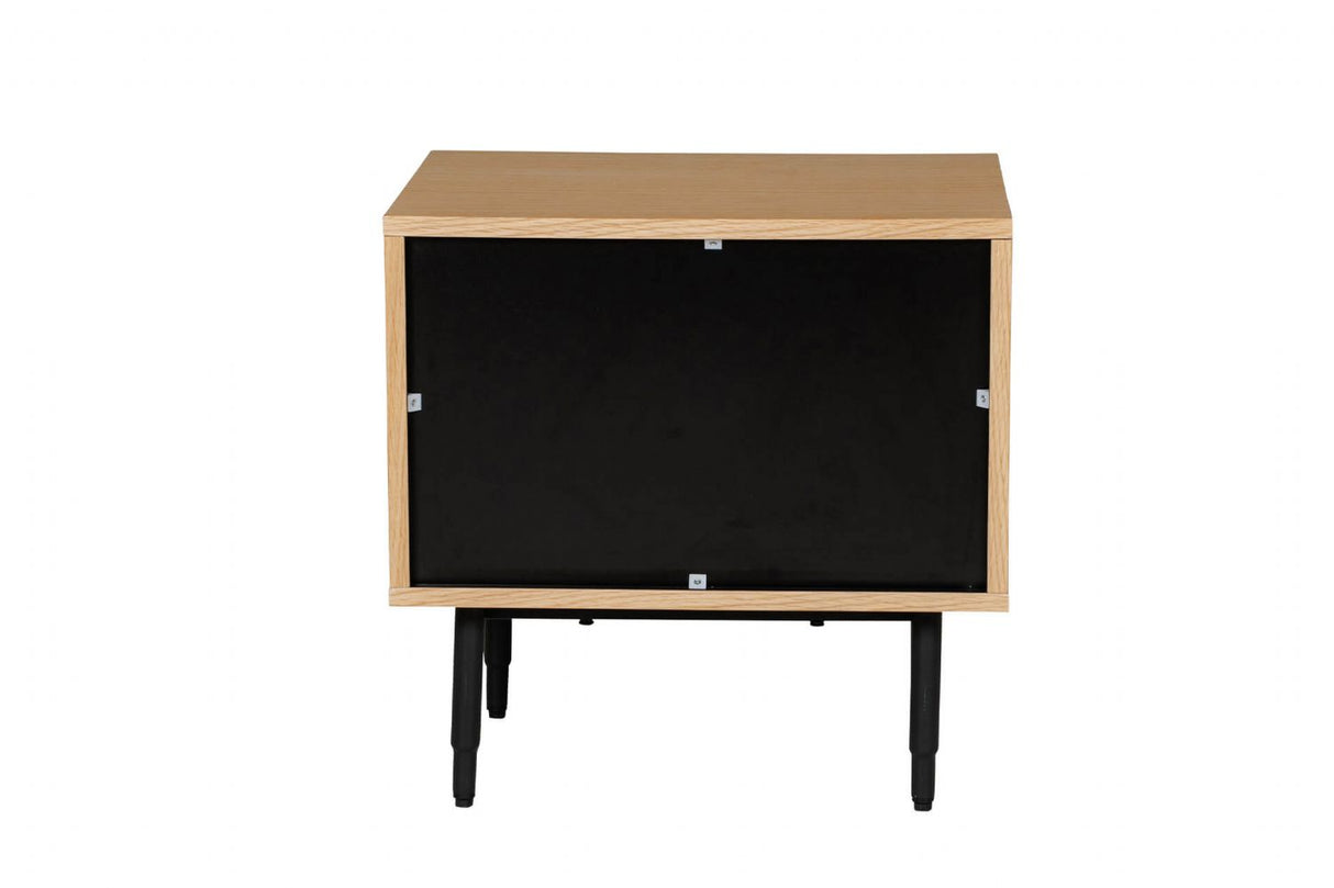 Nate Bedside Table Natural Oak