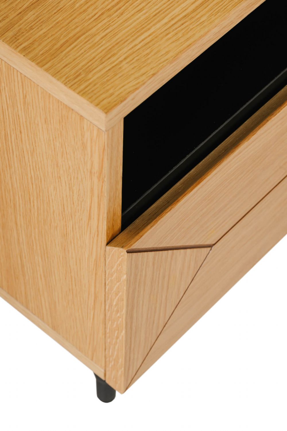 Nate Bedside Table Natural Oak