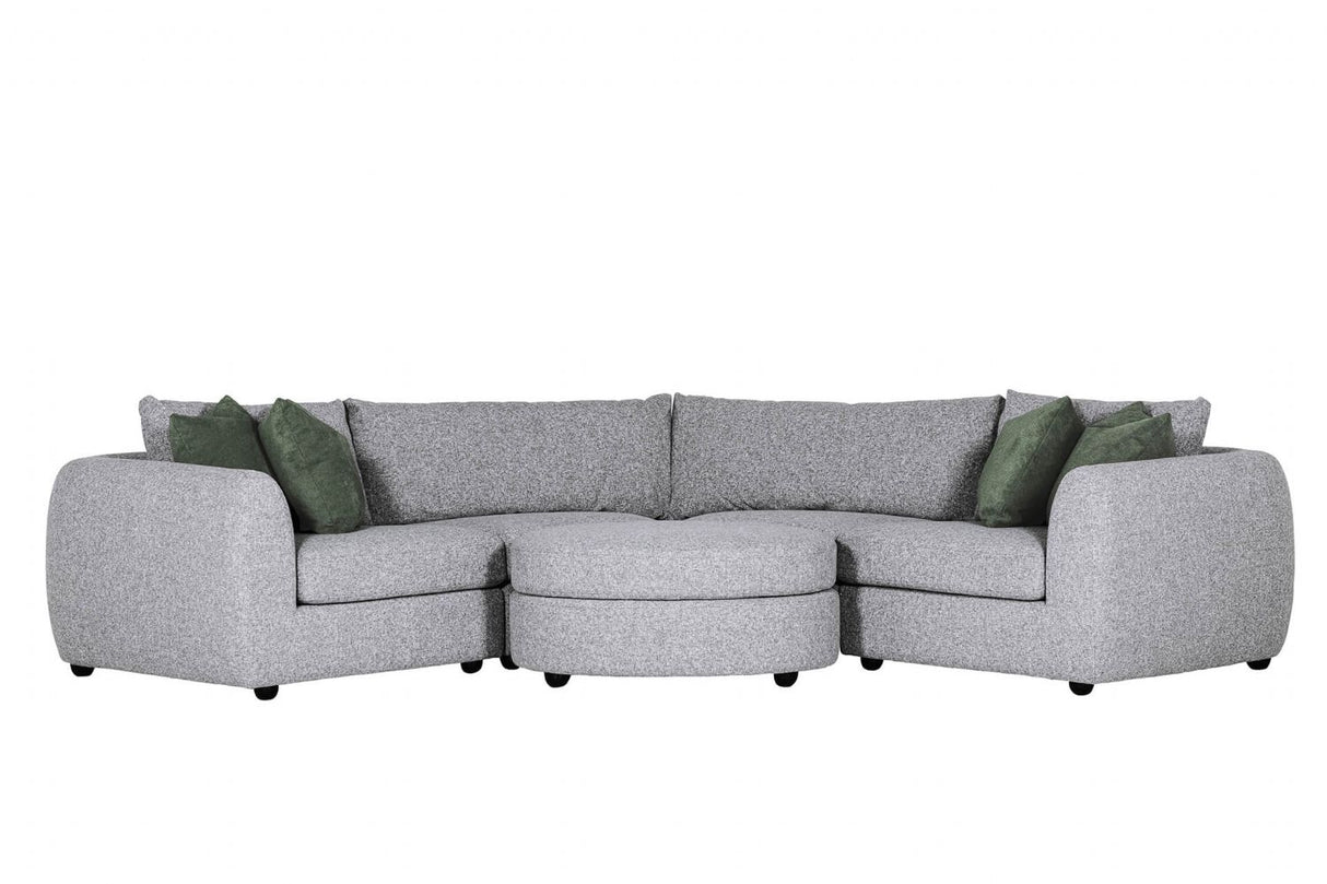 Spencer Arm Sectional LHF Grey