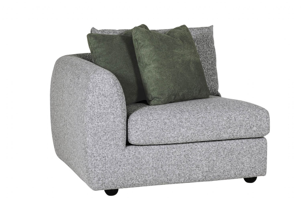 Spencer Arm Sectional LHF Grey