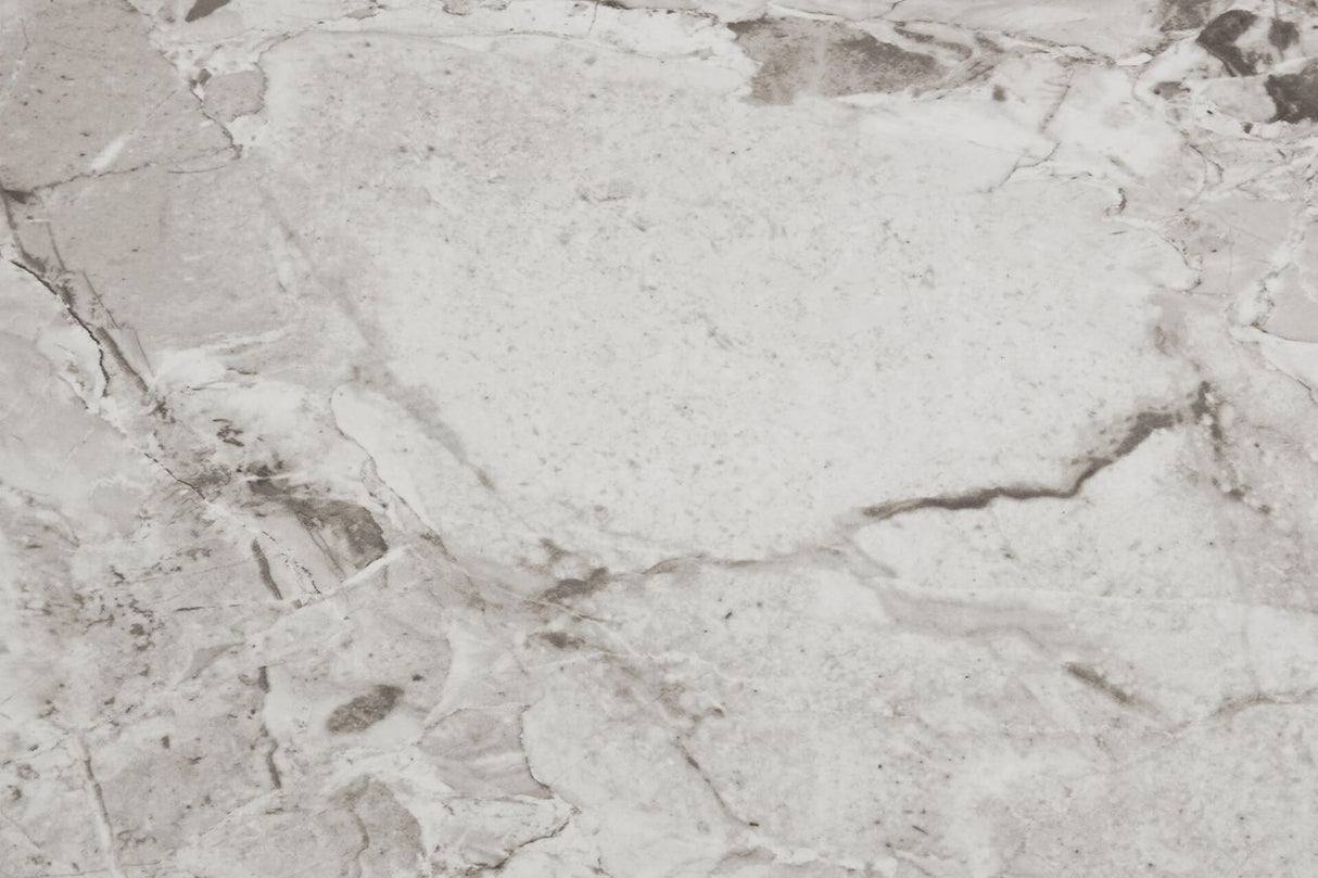 Grey Marble Effect Large Extending Dining Table 180 to 260cm