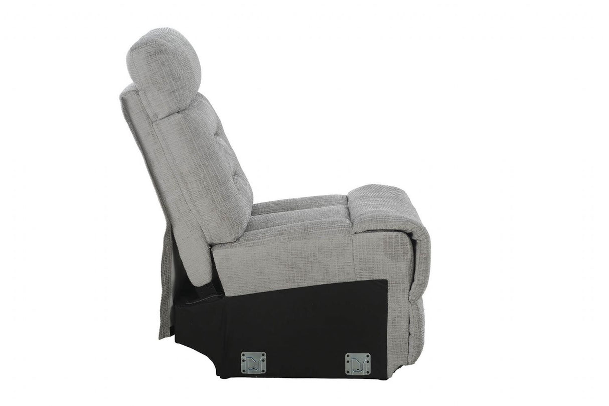 Wilbur Armless Sectional Grey