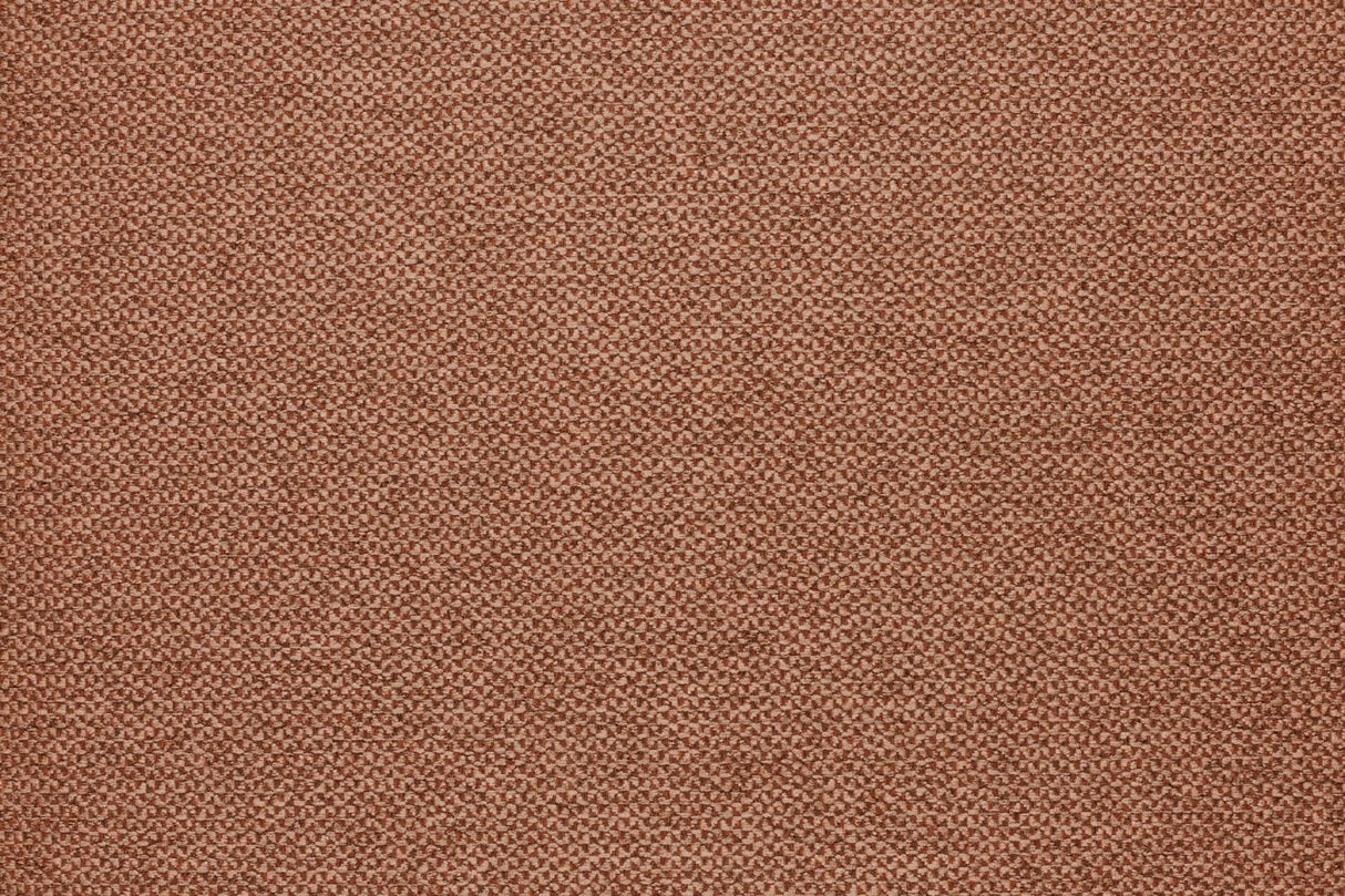 Rust Polyester Recliner Chair with Pushback Seat