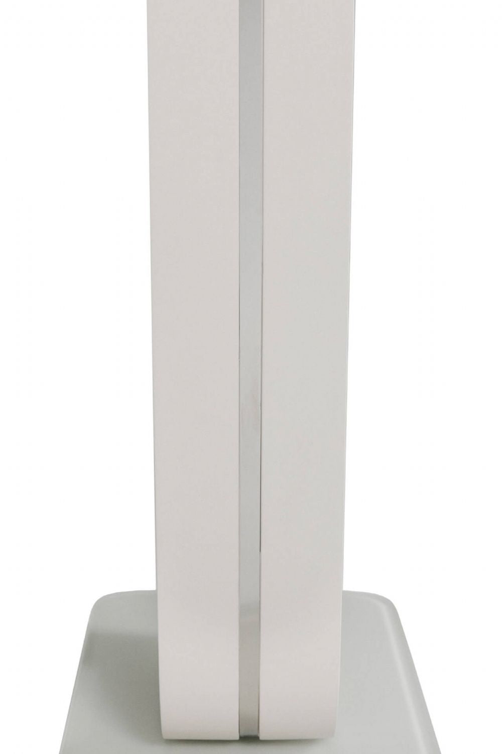 Putty Wooden Console Table Glass Top