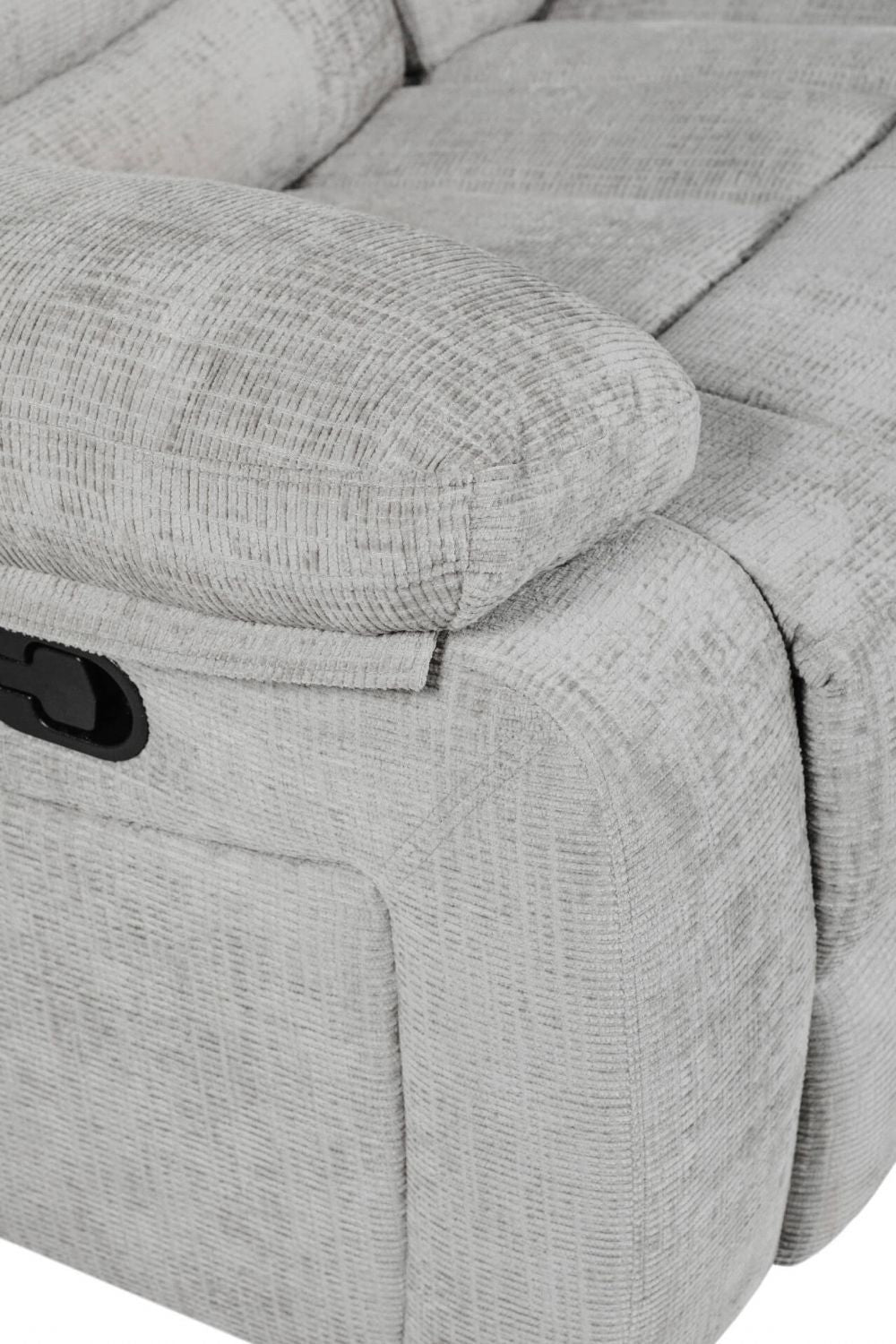 Wilbur 2 Seater Manual Recliner Grey