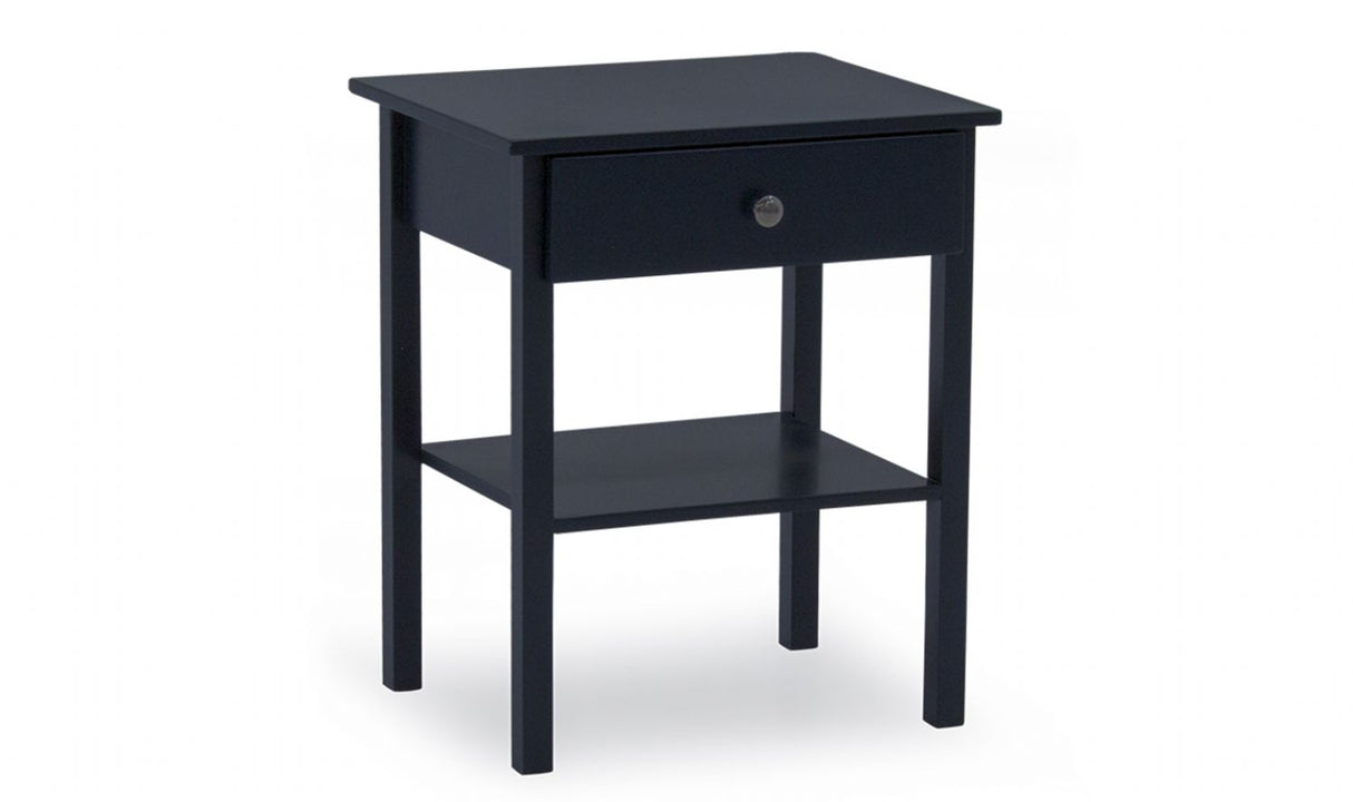 Blue Painted Bedside Table