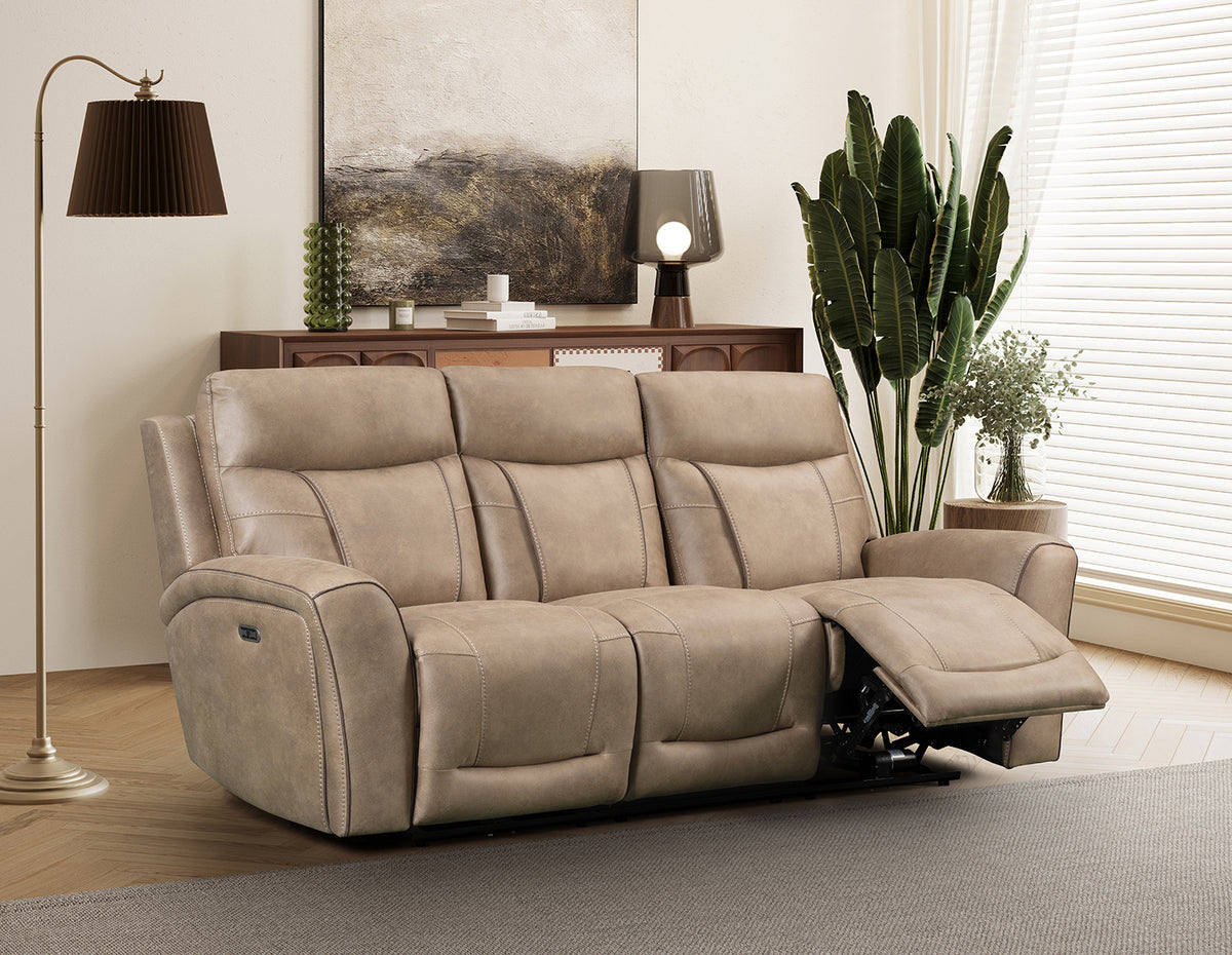 Noir Power Recliner Sofa