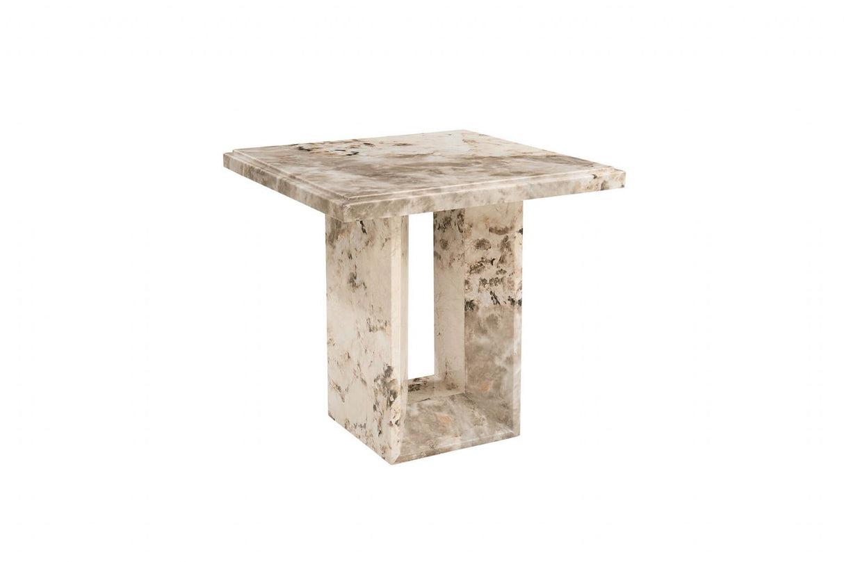 Artemis Lamp Table Mottled Mocha