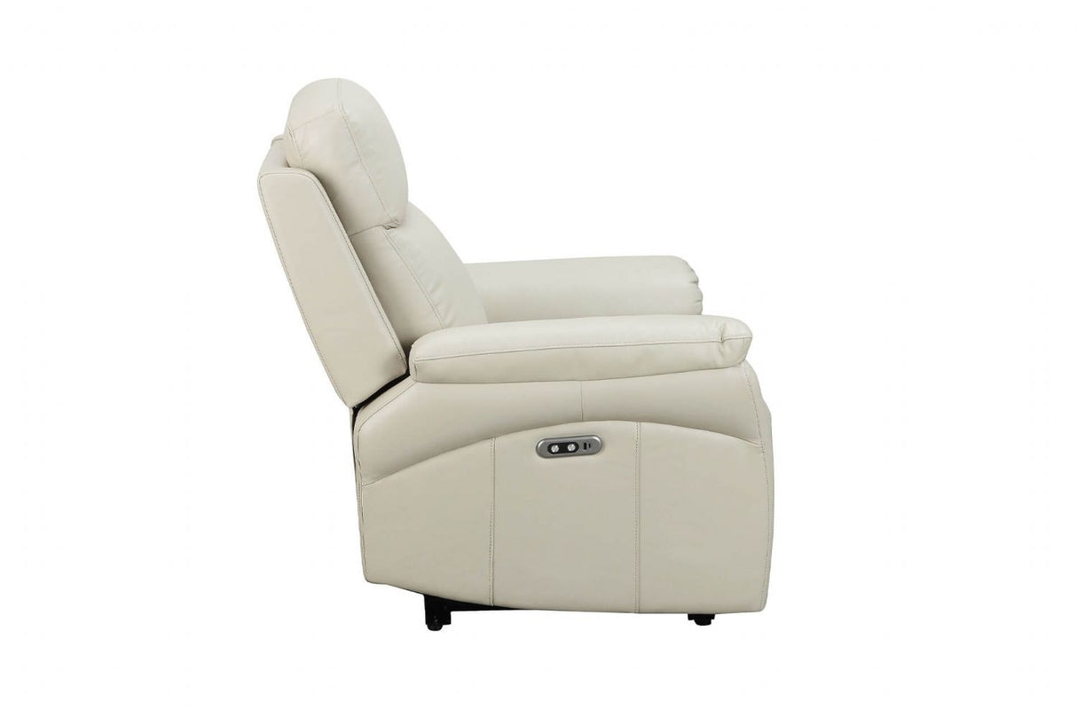 Nardo 1 Seater Electric Recliner Cashmere (Nett)