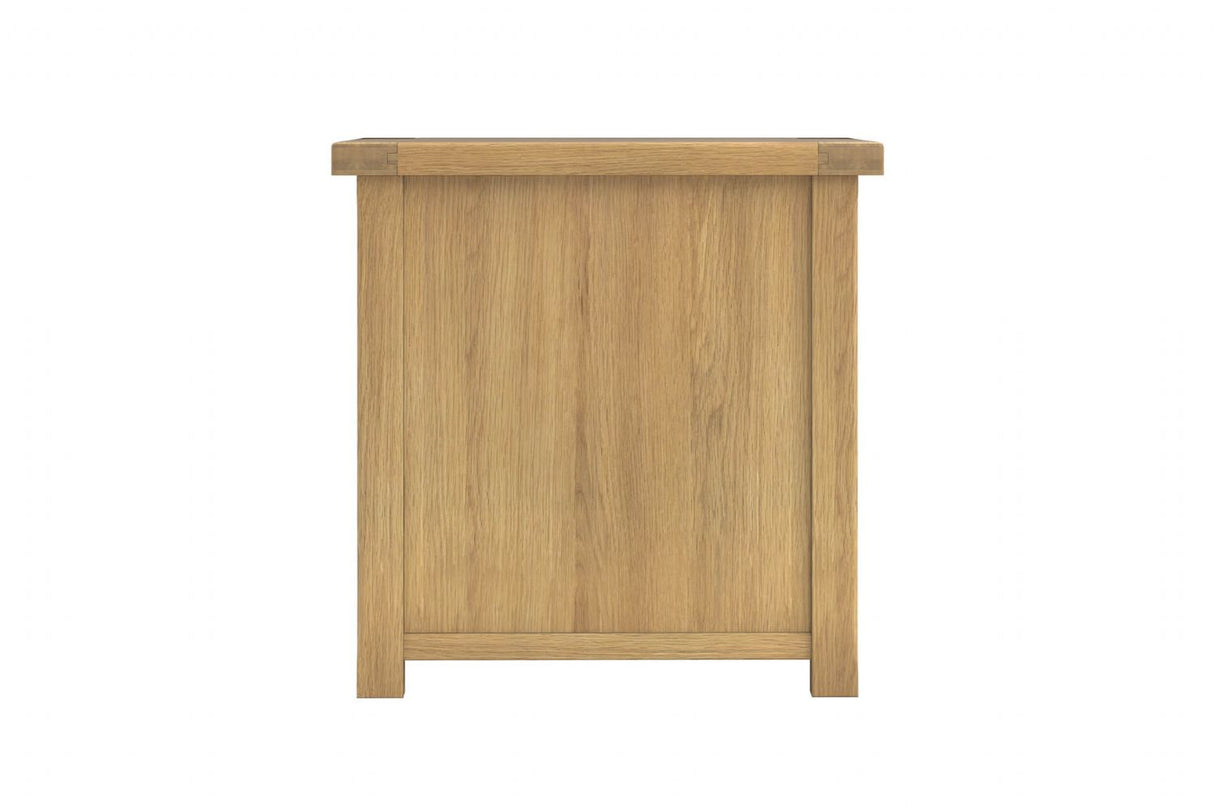 Natural Oak 2 Door 2 Drawer Small Traditional Sideboard