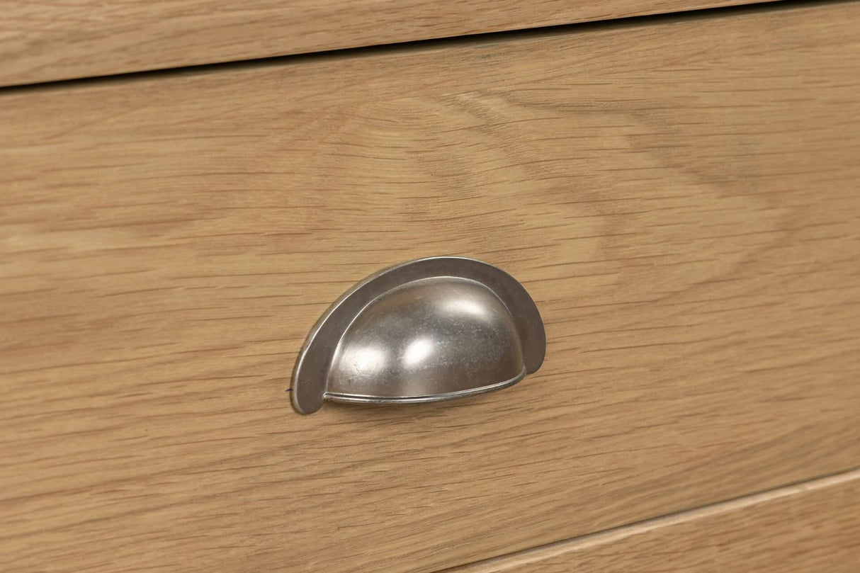 Natural Oak 2 Drawer Corner TV Media Entertainment Unit