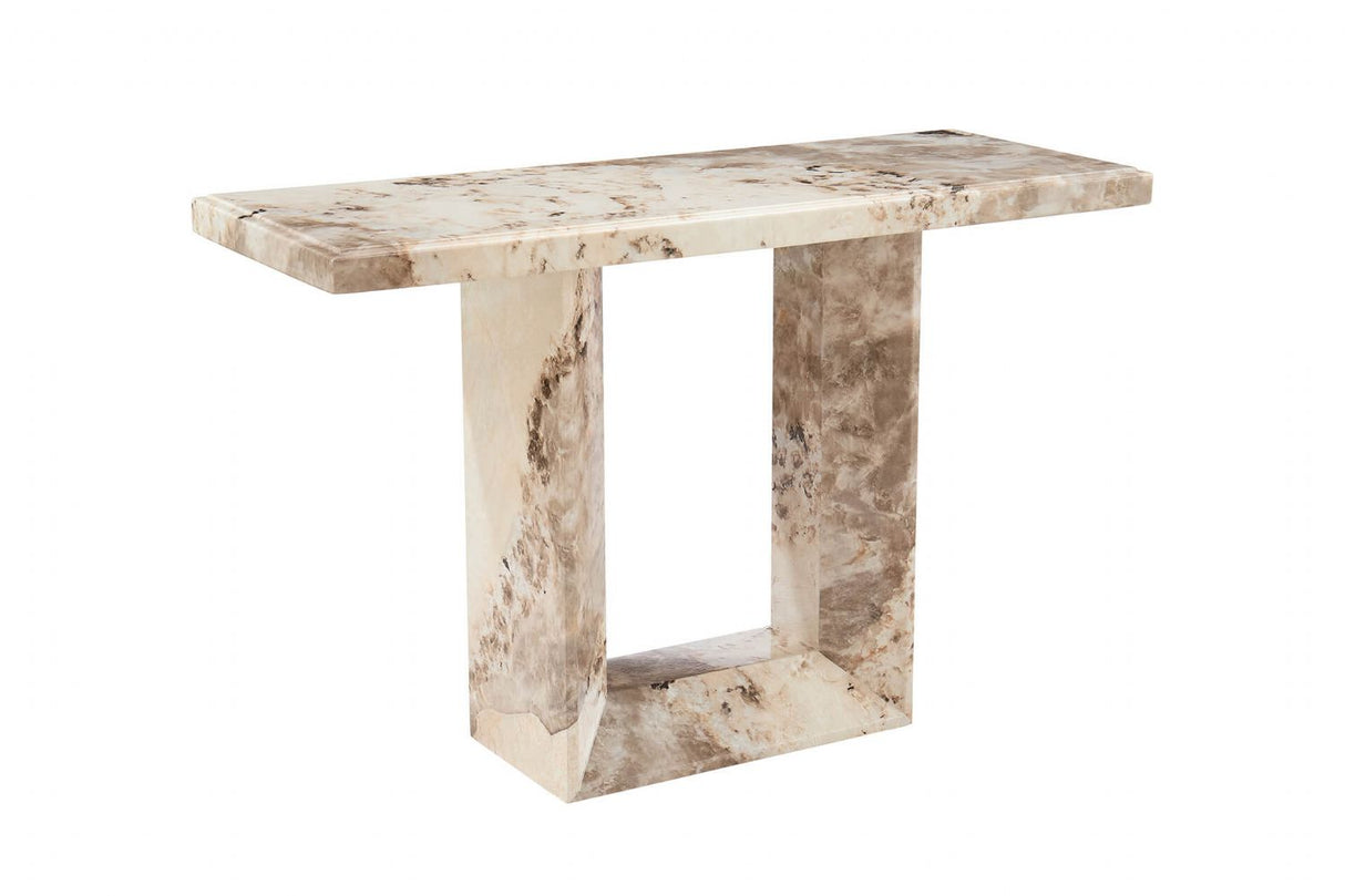 Artemis Console Table Mottled Mocha