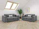 Naples Sofa Grey 3+2 Set