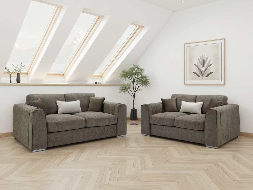 Naples Sofa Mocha 3+2 Set